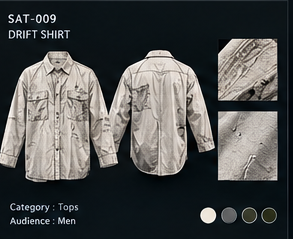 SAT-009 — Drift Shirt