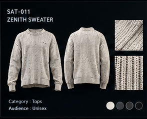 SAT-011 — Zenith Sweater