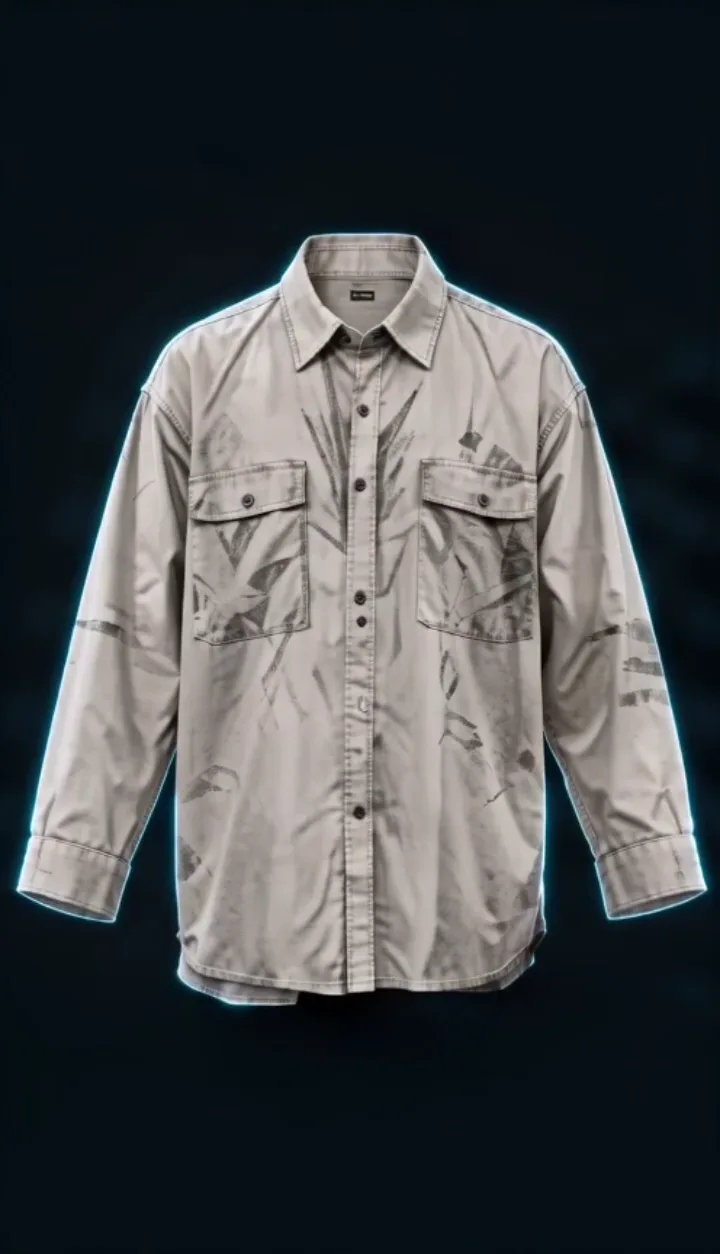 SAT-009 — Drift Shirt — 360° hologram poster